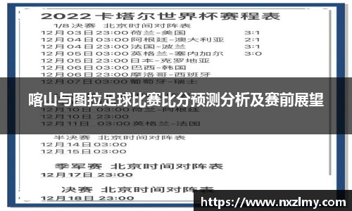 喀山与图拉足球比赛比分预测分析及赛前展望